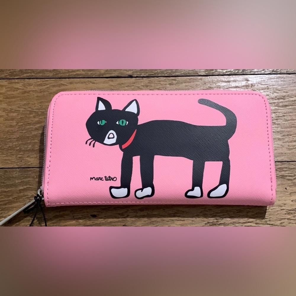 Marc Tetro Cat full size wallet